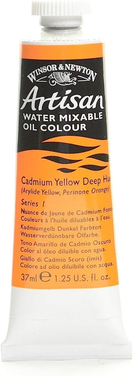 Winsor & Newton Artisan Water Mixable Oil Colours ivory black 37 ml 331 [PACK OF 3 ]