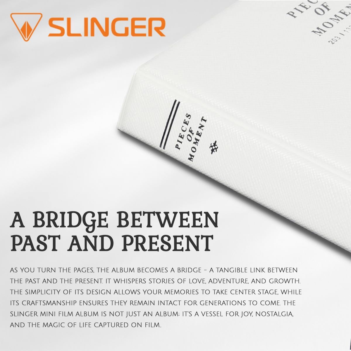 Fujifilm Fujifilm Instax Mini Link 3 Wireless Smartphone Printer, Bundle with Instax Mini 20 Exposures Instant Daylight Film and Photo Album - White