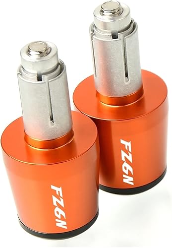 Accesorios de motocicleta 78 "0.866 in manillar empuñaduras manillar tapa de extremo de barra para Yamaha FZ6-N FZ6N 2004 2005 2006 FZ 6N 1998-2003