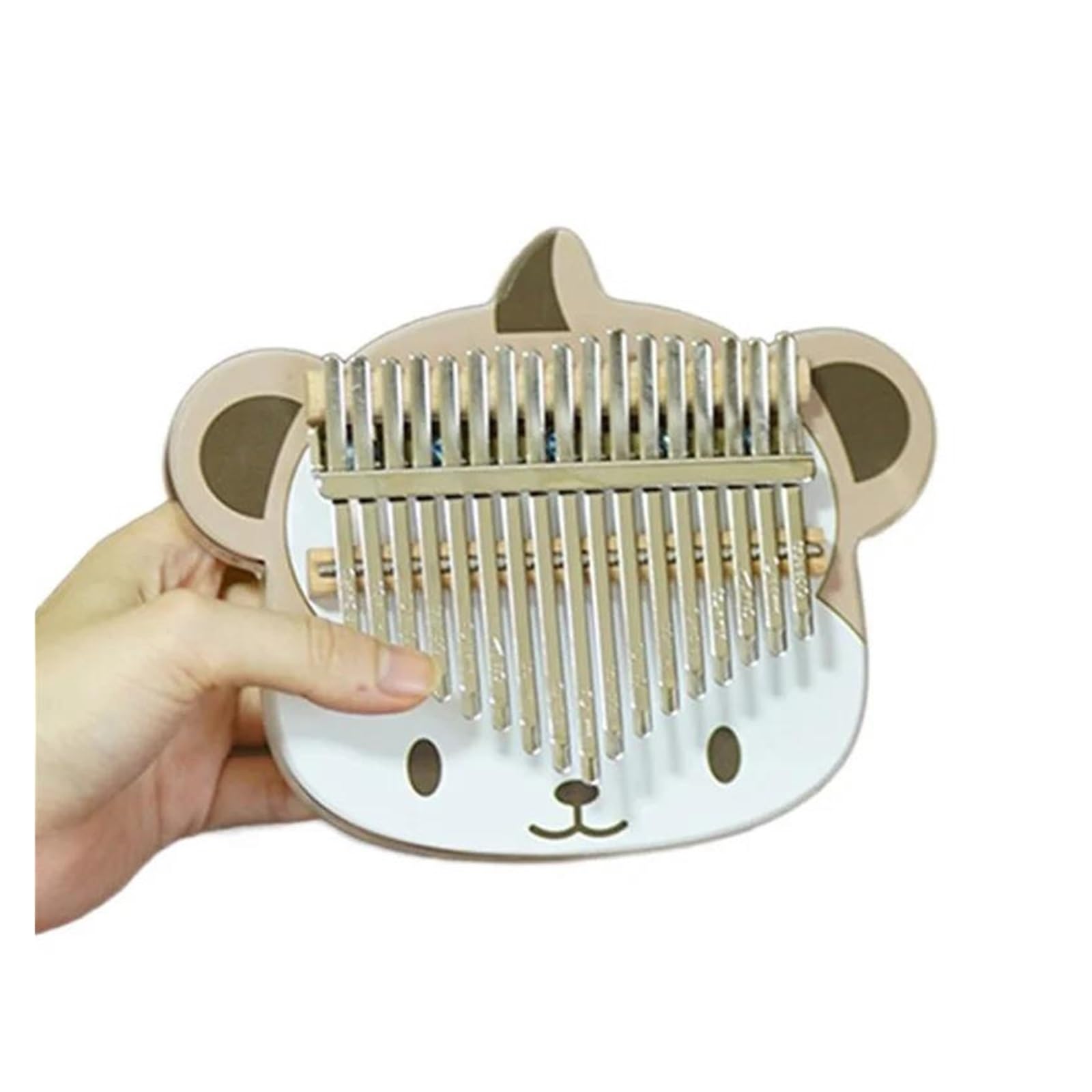 Kalimba Fortepian 17 Kluczowa Dekoracja Kalimba Profesjonalna Mini Drewniana Żywica Mini Naklejka Dekoracyjna Muzyka Na Klawiaturę Piyano(Style 4)