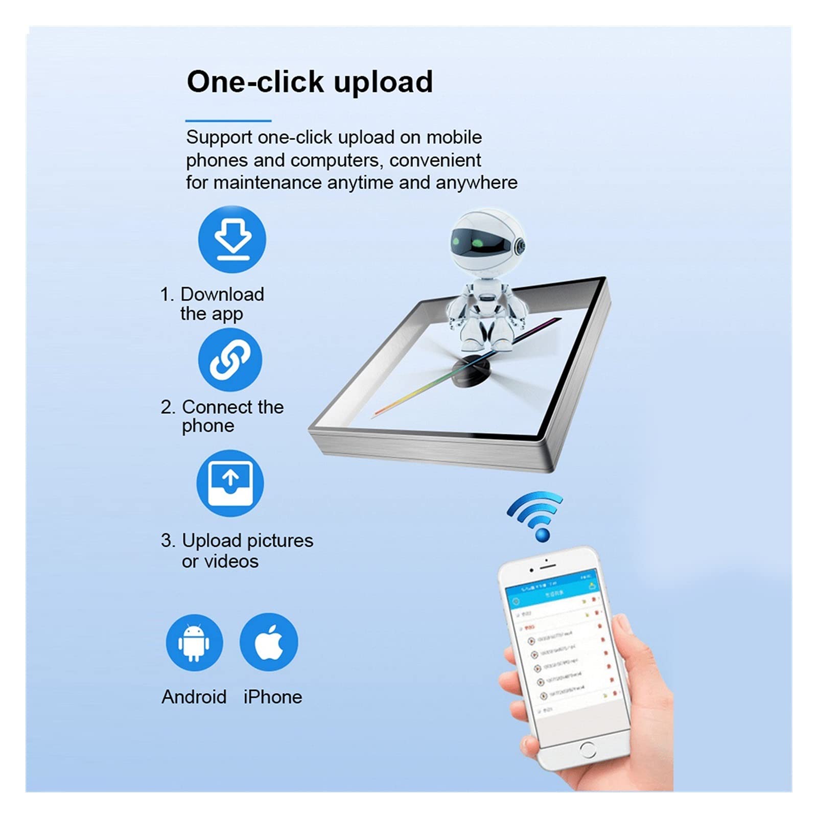 Amazon | 3Dホログラムファン 3DホログラムプロジェクターLED