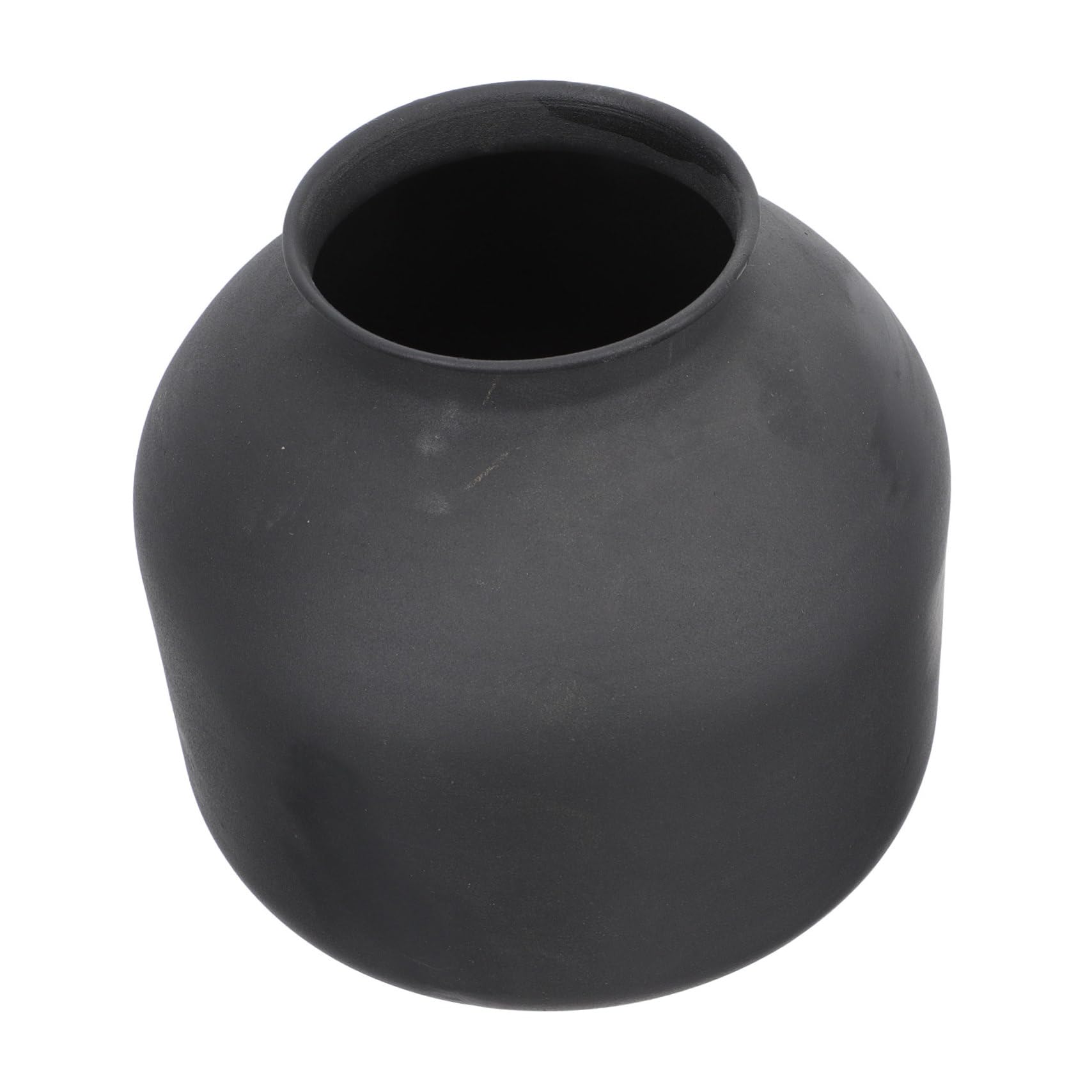 Vase en métal noir sans odeur au design simple et moderne signé GLEAVI