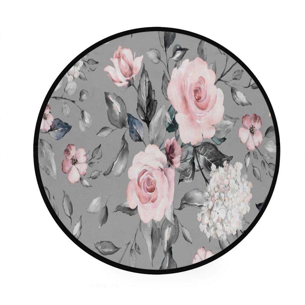 Tapis corail antidérapant super doux en polyester pour salon