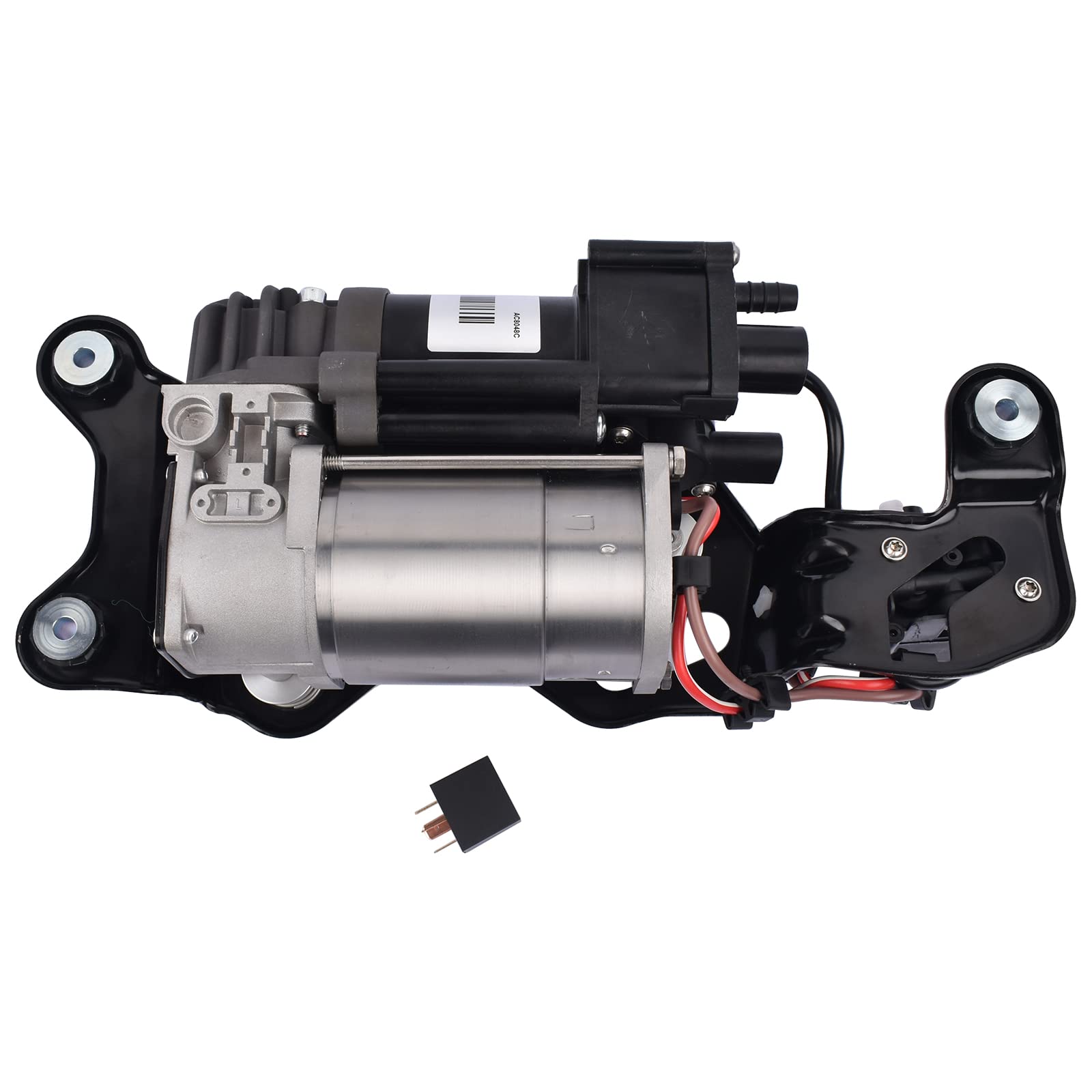 Compresseur de suspension pneumatique avec bloc de valve 37206850555 37206875177 - Compatible avec X5 F15 F85 2013-2018 X6 F16 F86 2014-2018 Huiruhy