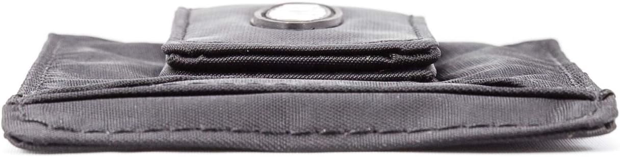 Big Skinny Men's Magnetic Money Clip Slim Wallet, Holds Up to 12 Cards
