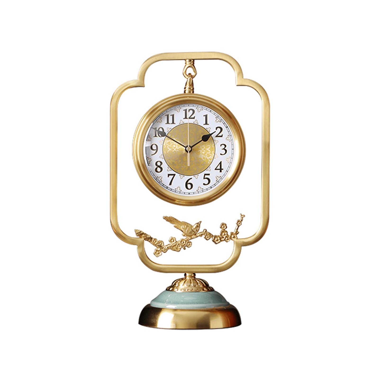 Reloj de escritorio creativo y despertador de mesa para adornos de casa