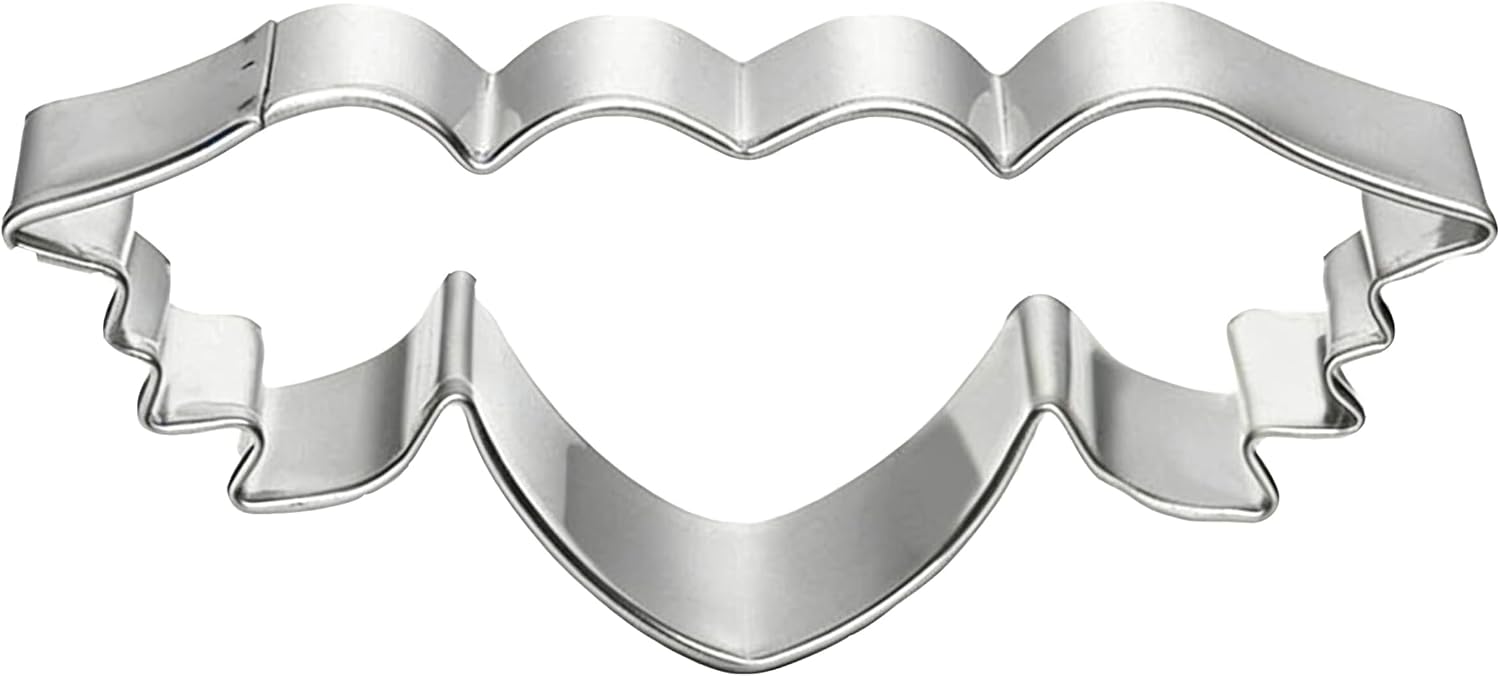 Mini Heart with Angel Wings Shaped Cookie Cutter