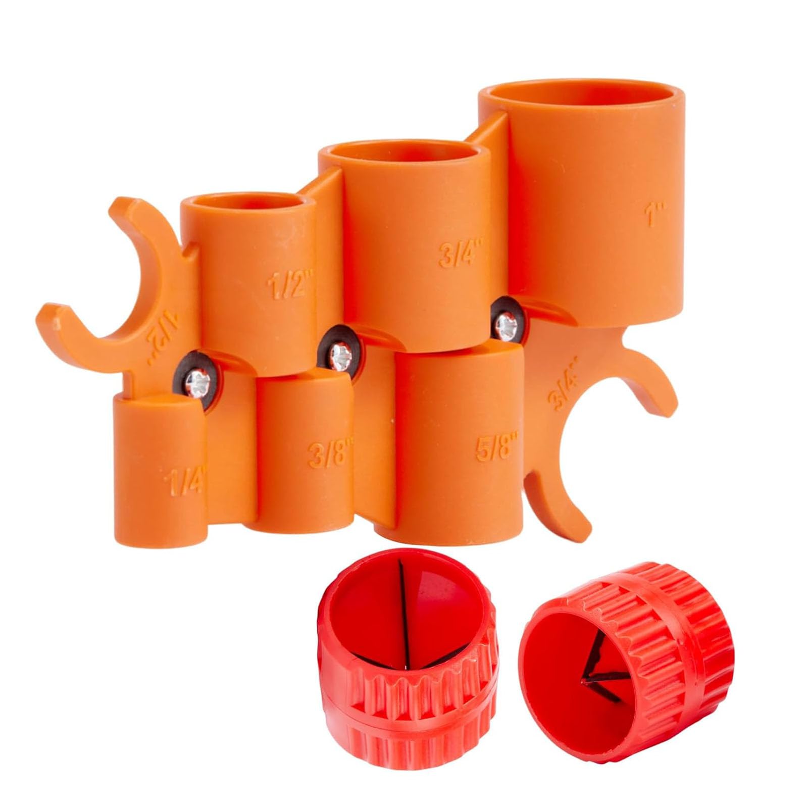of 3 Pipe Deburring and Depth Tool Three Wheeled Various Conduits Such As Bronze CPVC PERTINENT Highlighting 6 Measurements in Permanent ABS Substance Depth Measure