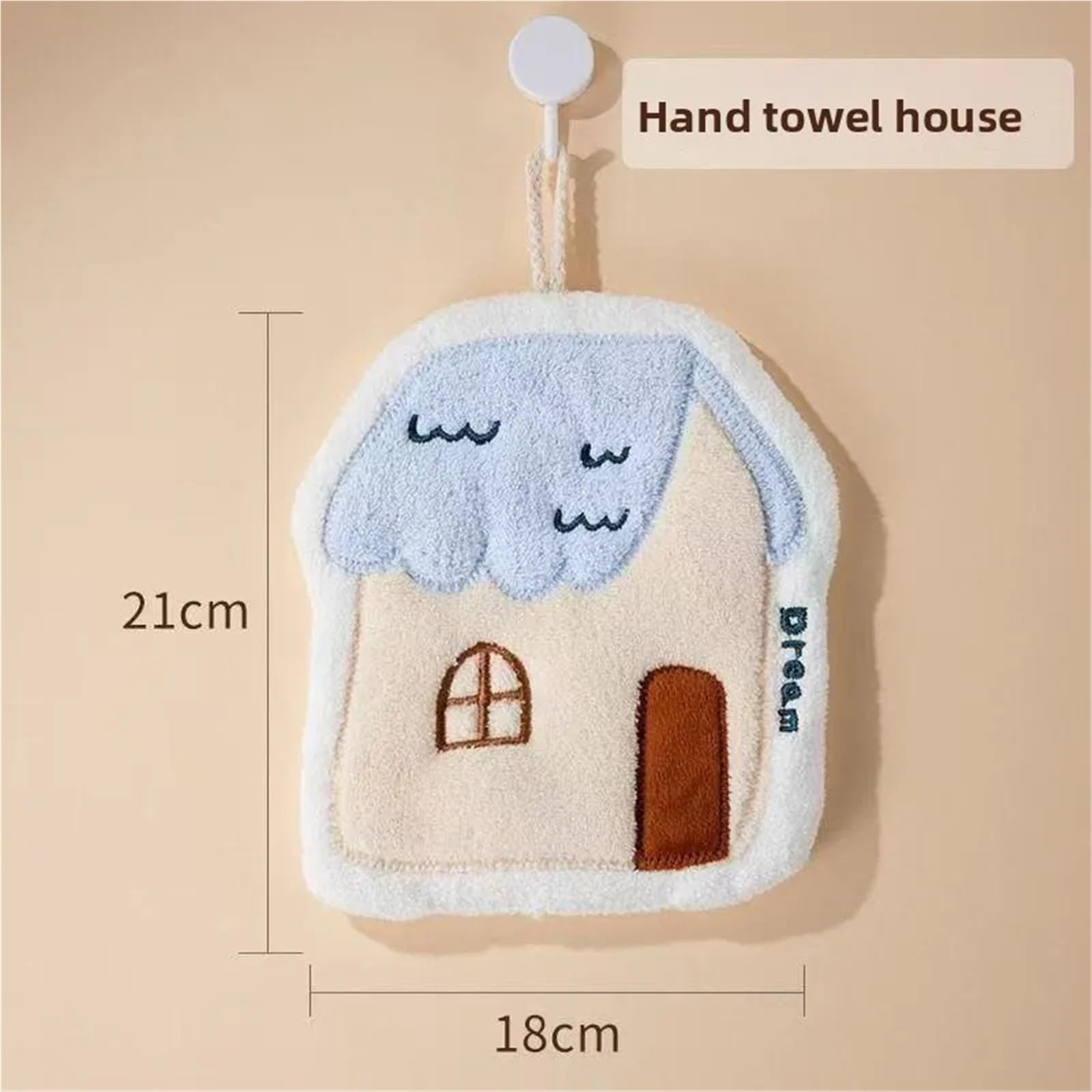 Asciugamano in peluche assorbente intimo universale da 4 pezzi per Mano