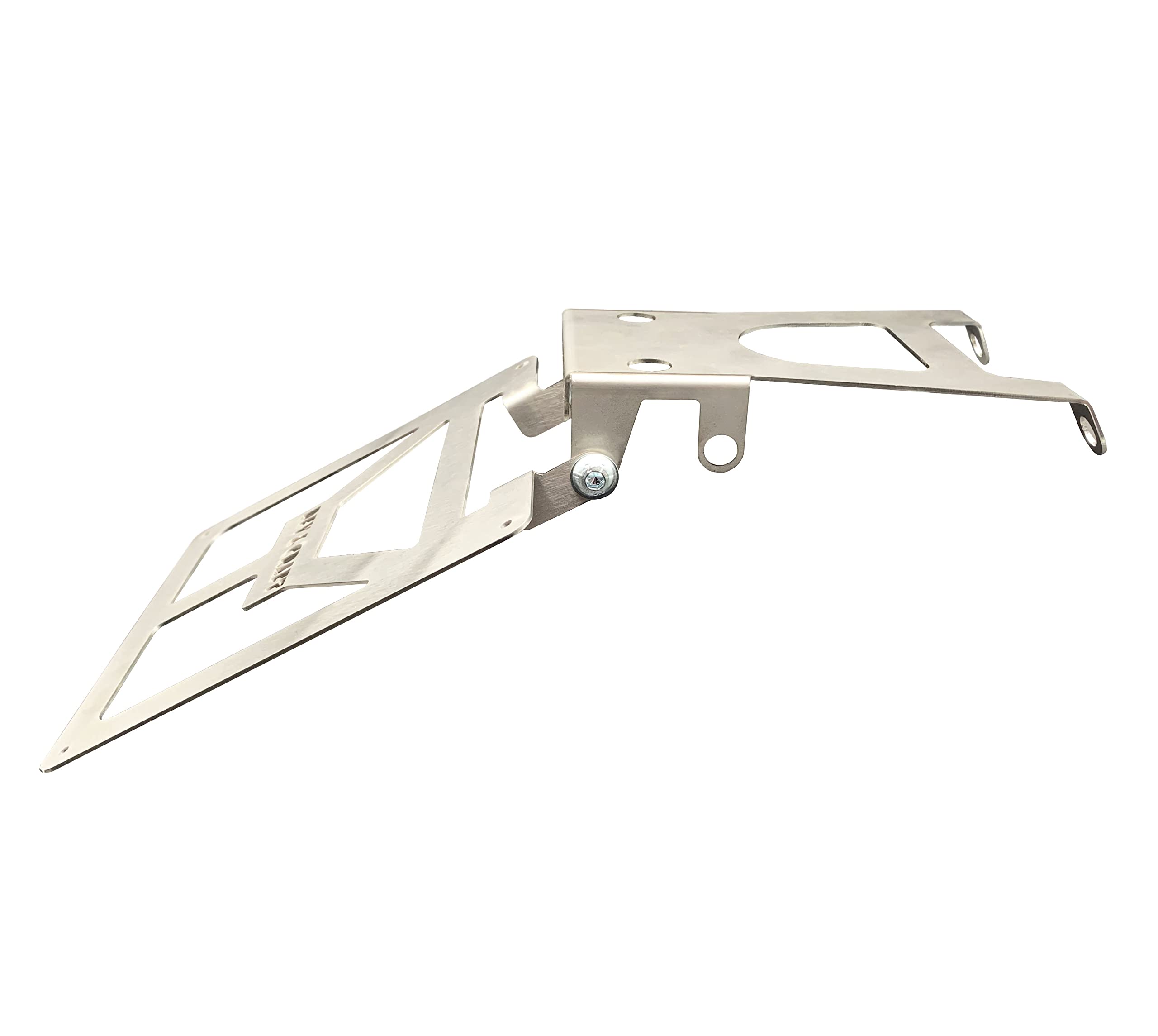 Portatarga Pieghevole Beta RR 2021 2022 2023 2024 2025 Moto Motard Enduro Targa 125 cc (Senza Verniciatura)