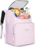 INSMEER Bolsa Térmica tipo Mochila Portátil 35 Latas, à Prova d’Água e Vazamentos, Cooler Térmico para Cerveja, Praia, Viagem, Piquenique e Camping