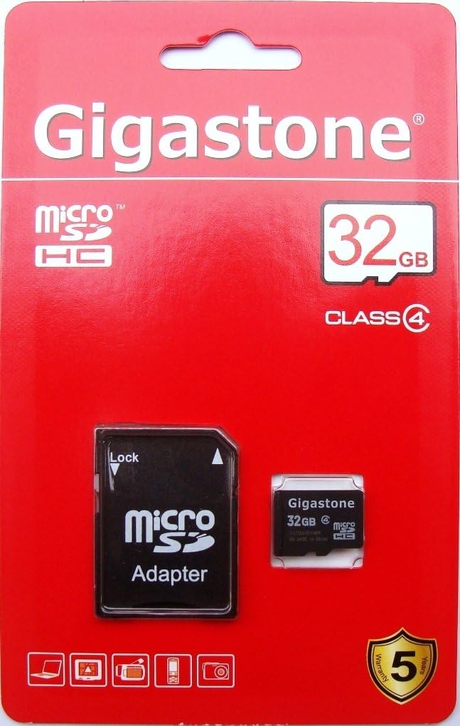 New Gigastone Micro SD SDHC 32GB 32G microSDHC MicroSD Flash Memory Card Class 4 TF C4 Class4