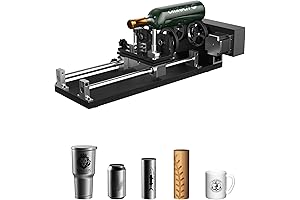 OMTech K40 Laser Rotary Engraving Attachment Accessory Kit