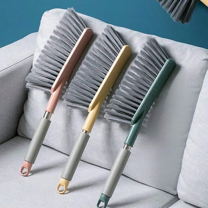Soft Bristle Cleaning Brush, Long Handle, Multi-Color Sofa and Bed Duster-image-40