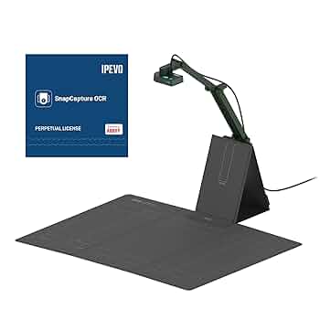 IPEVO V4K USBスキャナー 書画カメラ IPEVO V4K Ultra High Definition USB Document Camera