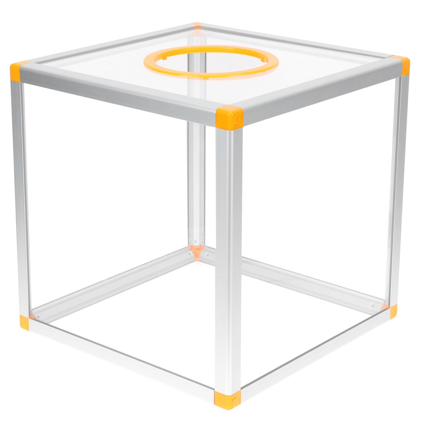 Boîte de tombola transparente en acrylique pour tirages au sort