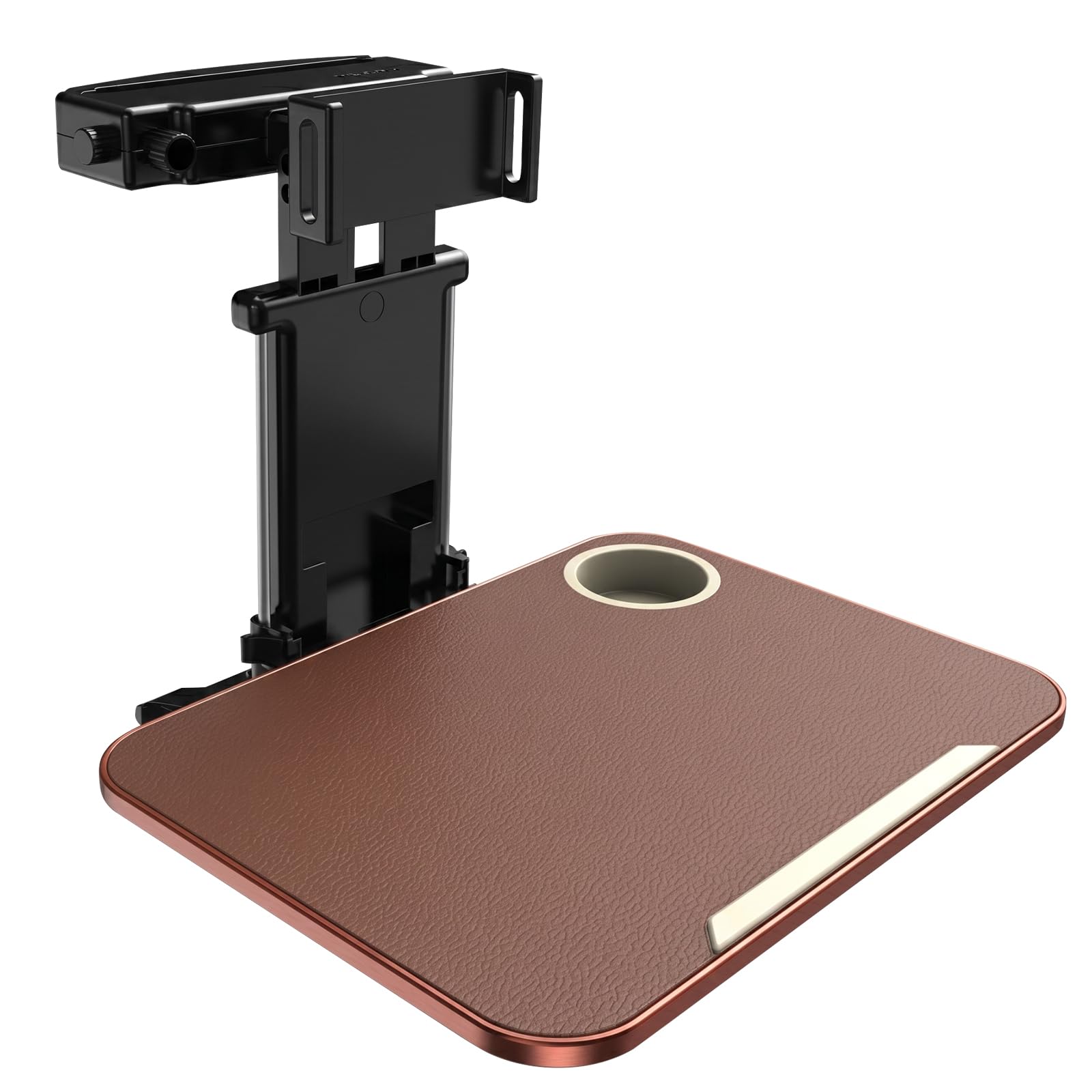 Car Seat Tray with Adjustable Foldable Car Table, Cup Holder & Universal Tablet and Phone Stand, Car Seat Travel Tray