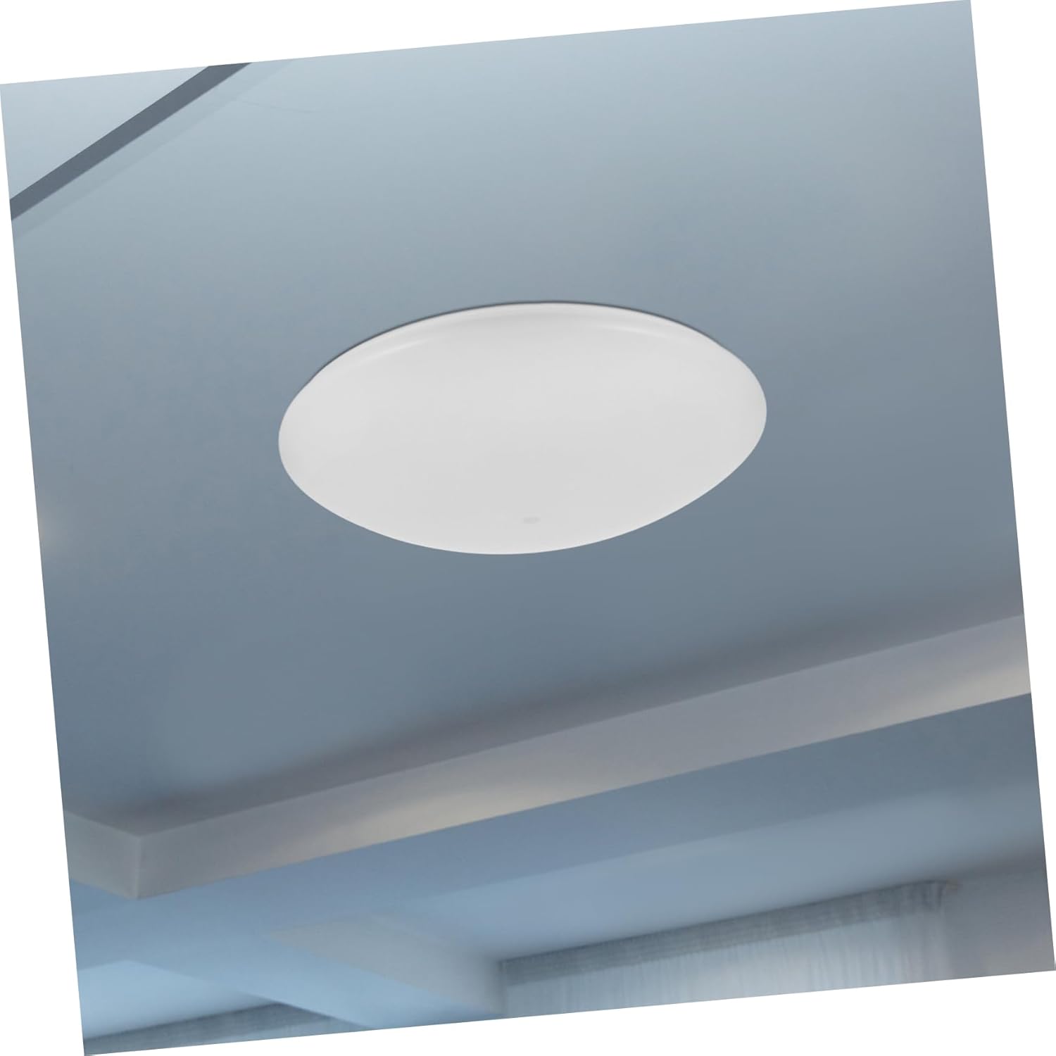Ceiling Light Fixture Cover Round Plastic Lamp Shade Ceiling Mount Diffuser Light Fixture Accessory