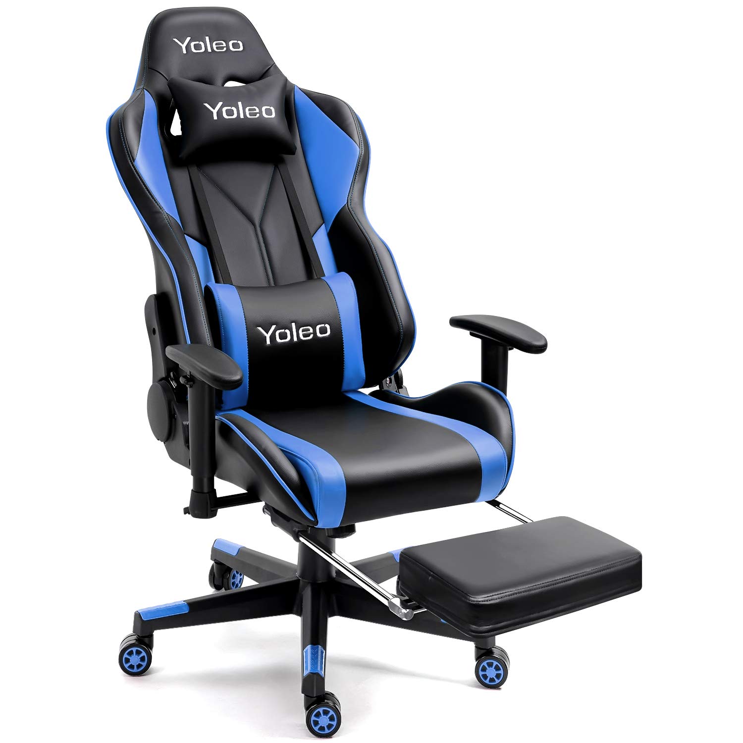 Gaming Chair YOLEO Ergonomic Computer Gaming Chair Adjustable Armrest