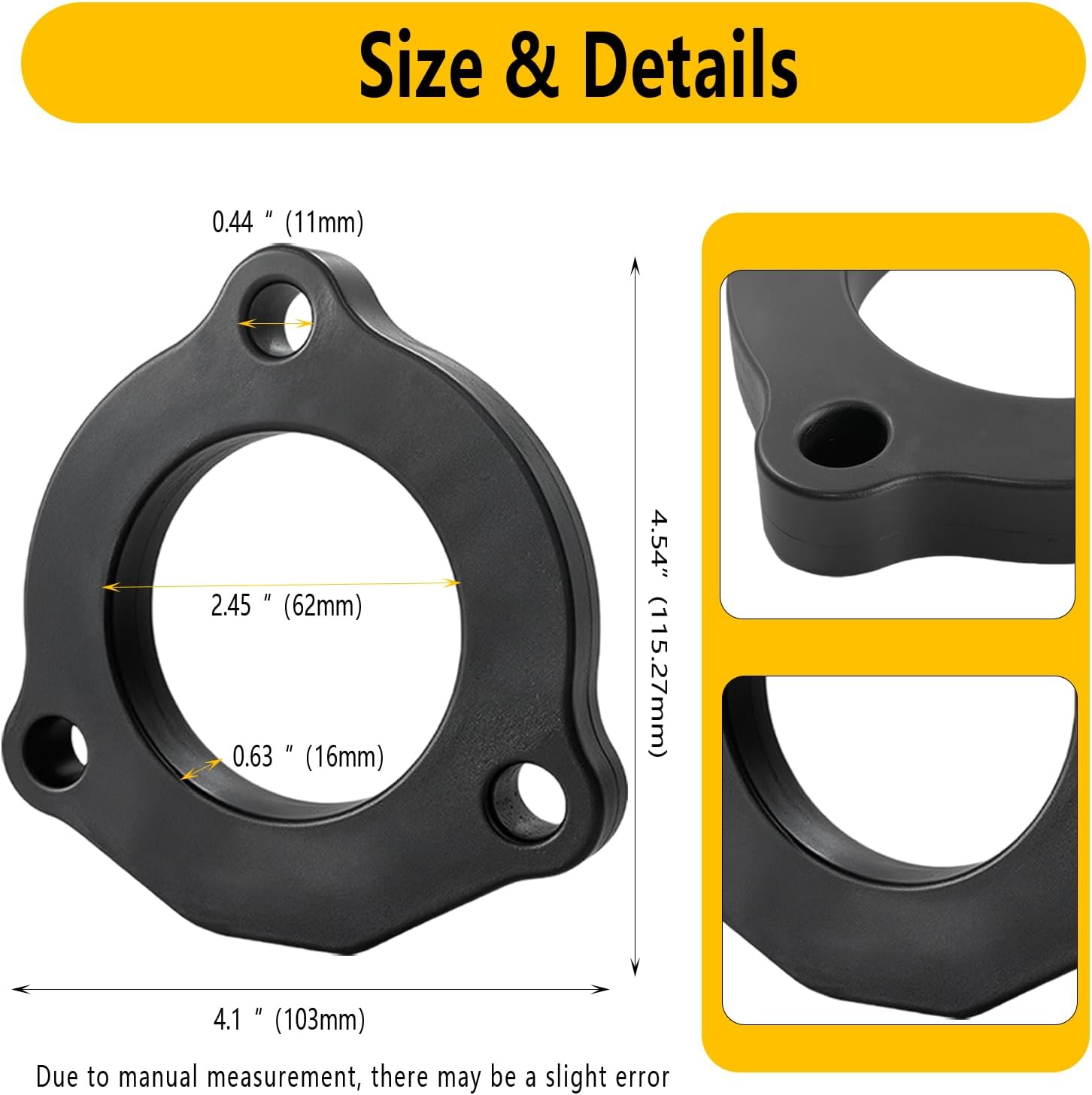 2 Inch Leveling Kit Compatible with 2015-2022 Chevy Colorado GMC Canyon 4WD 2WD, 2" Front Leveling Lift Kit