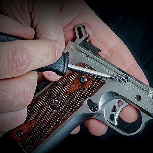 Real Avid Ferramentas de limpeza de precisão da Gun Boss: conjunto profissional de palhetas e pincéi