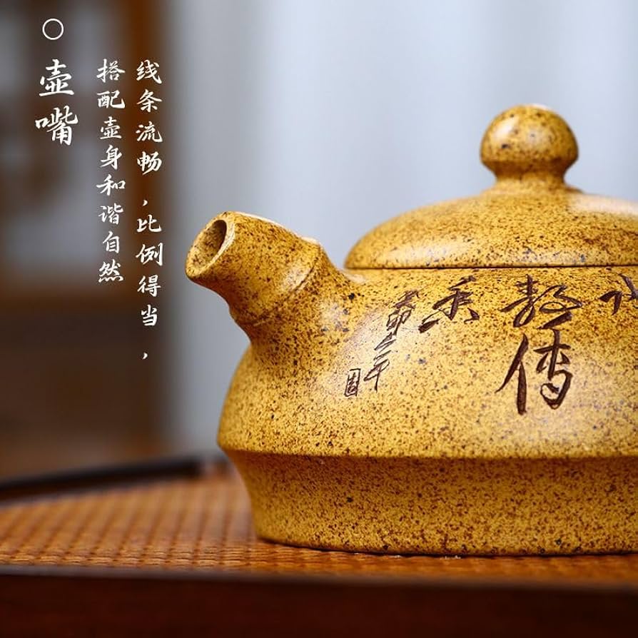 Amazon.com | 宜兴紫砂壶功夫茶具名家全手工茶壶Fine Purple