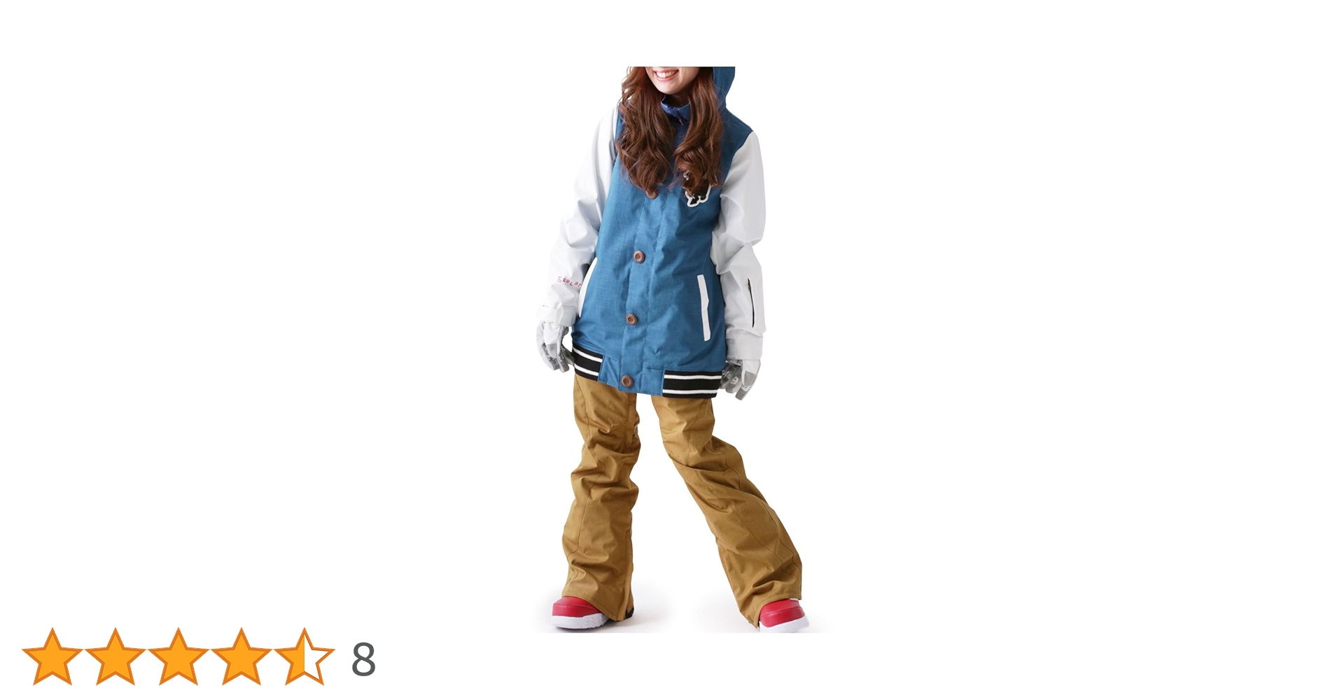 Amazon | ScoLar(スカラー) スノーボード ウェア レディース 上下