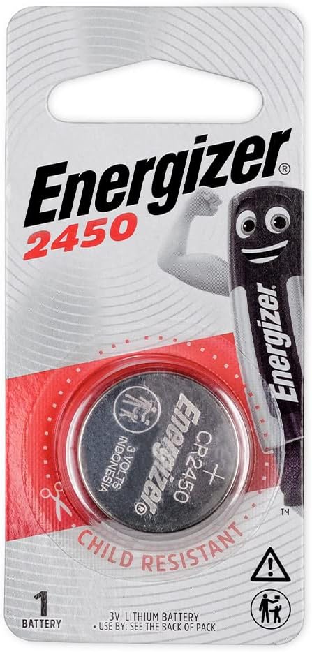 - Energizer CR2450 Lithium Coin Battery