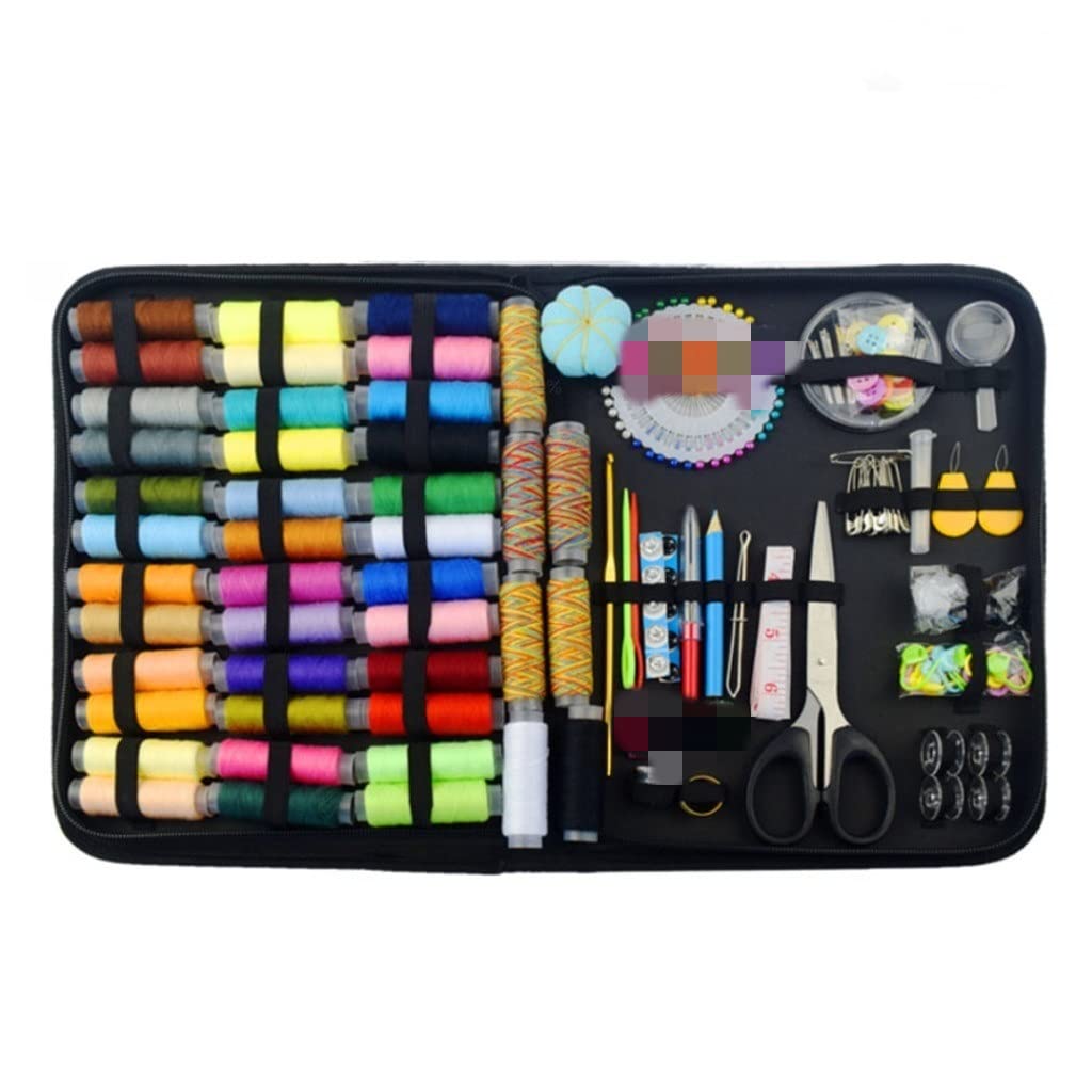 Kits de Costura DIY, Caja multifunción, Acolchado a Mano, Costura, Bordado, Hilo, Accesorios
