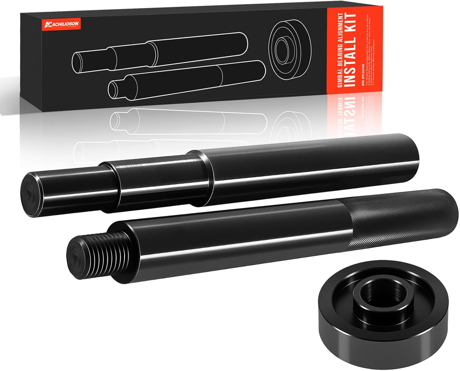 Gimbal Bearing Alignment and Install Kit Heavy Duty Engine Alignment Tools Set, Gimbal Bearing Install Tool Fits for Mercruiser Alpha, Alpha 1, MR, Bravo, OMC, Cobra, and Volvo