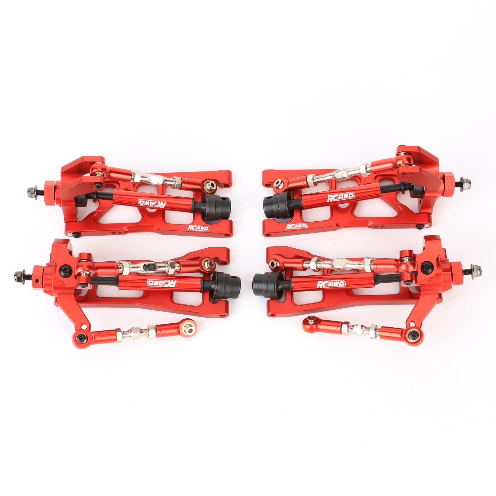 RCAWD Widen Bolded Driveshafts Links Turnbuckles & Suspension Arms for ARRMA 3S Big Rock, Granite, SENTON, VORTEKS 3S & KRATON 4S