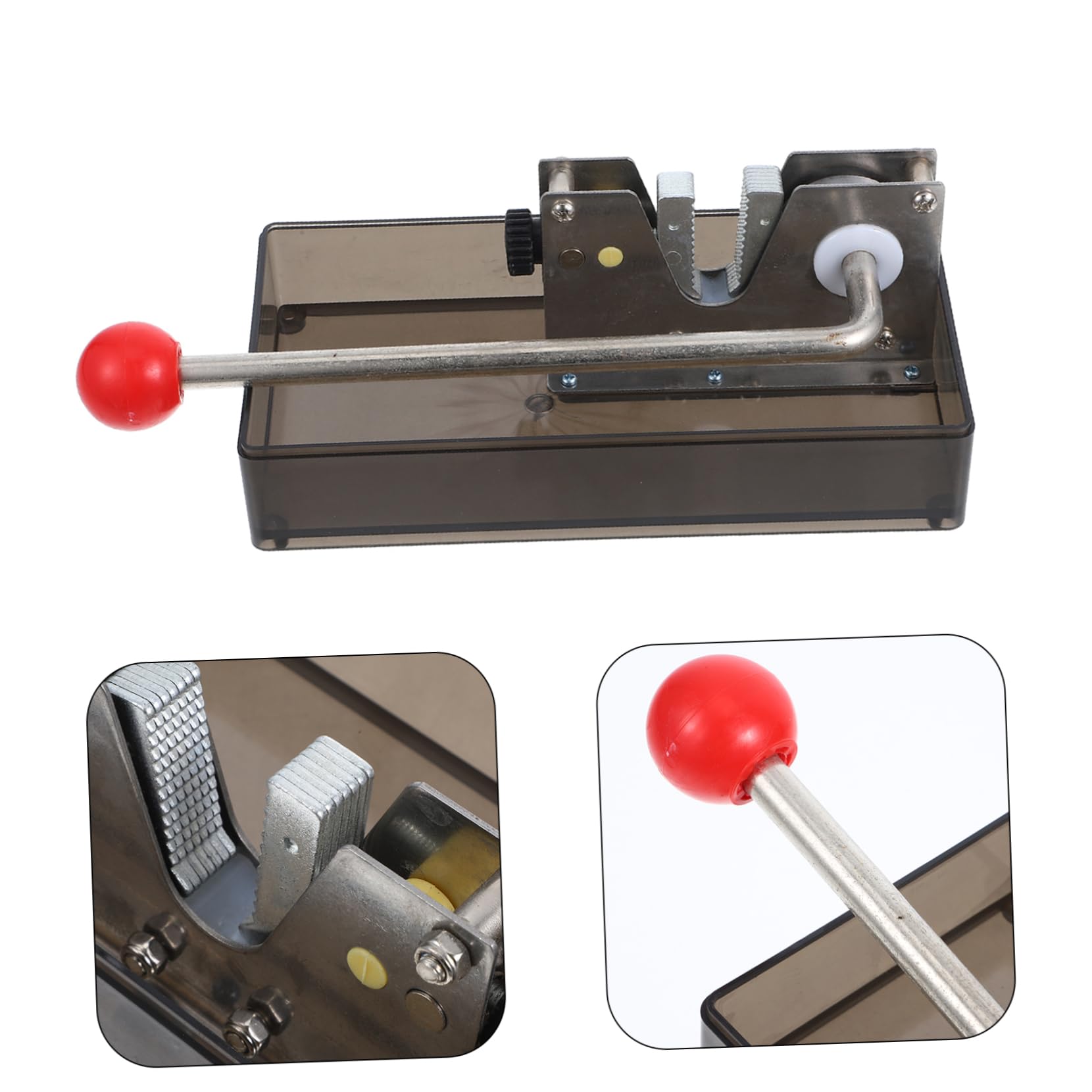 Casse-Noix Manuel pour Noix de Pécan et Macadamia, Pince Robuste en Acier Inoxydable et Abs, Usage Domestique Cuisine