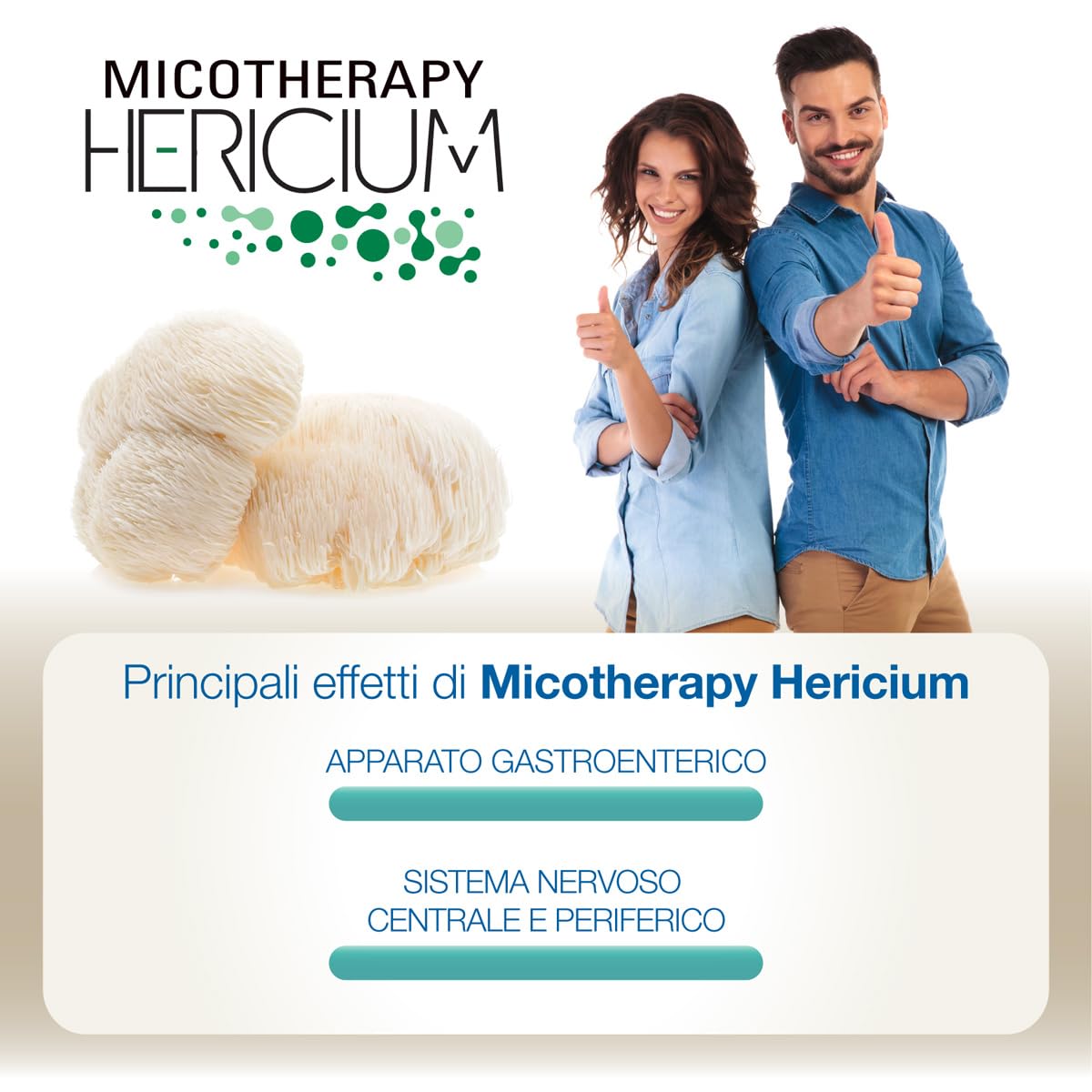 AVD REFORM | Micotherapy Hericium – Integratore con Hericium erinaceus da coltivazione biologica per il benessere gastrico e neurologico – 90 capsule – Prodotto in Italia