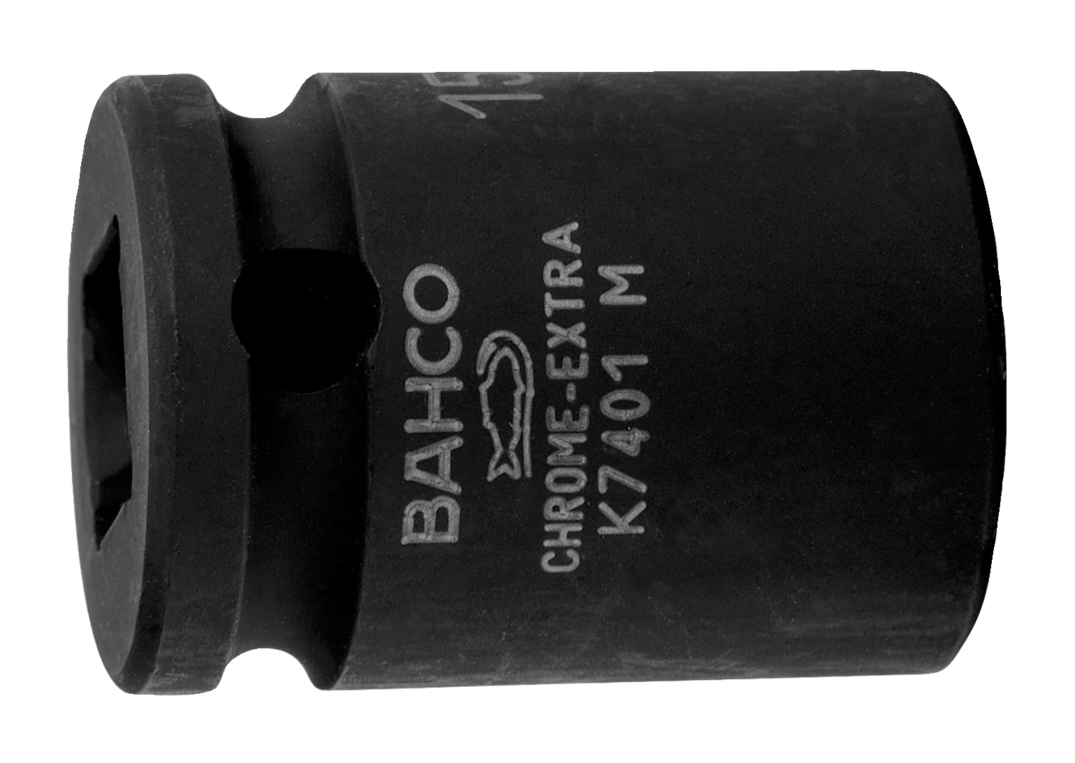 Bahco K7401M-15 Hexagon Socket, Black, 3/8-Inch/15 mm - Image 2