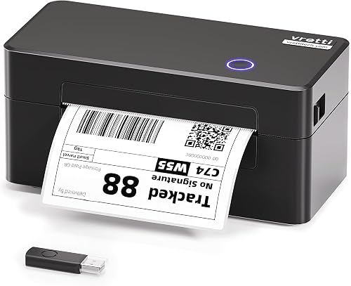 vretti Imprimante d'étiquettes USB 