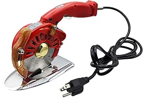 Hercules HRK-100: 4-inch Multi-Layer Fabric Electric Rotary Cutter