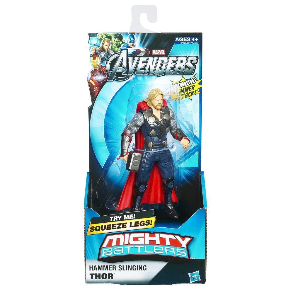 Hasbro - Marvel - Martello Elettronico Mjolnir di Mighty Thor 5010993973484