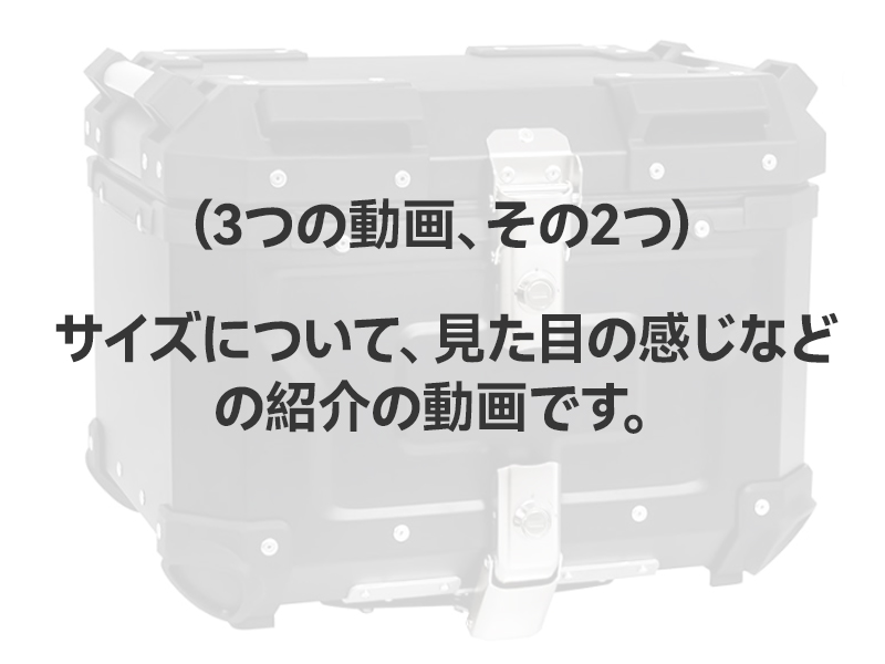 Amazon | WANDA バイク用リアボックス リアボックス 【純粋アルミ製