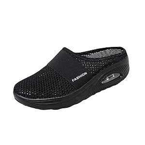 Amazon.com | Mules for Women 2025 Summer Slip On Closed Toe