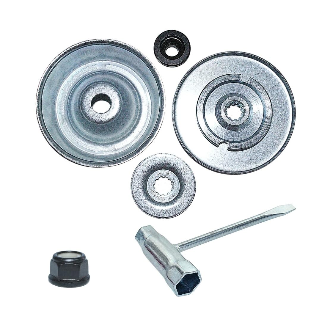 Kit de mantenimiento for adaptador de cuchillas de desbrozadora de césped FS40C, FS55R, FS56R, FS36, FS80, FS81 y FS85