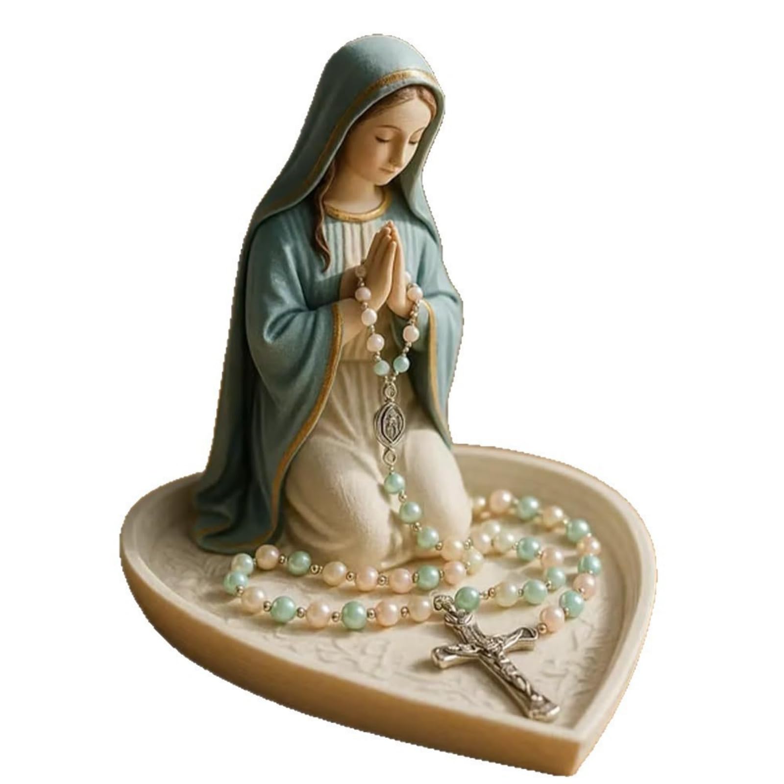 Photo 1 of LUOBEIYAOHL Virgin Mary Prayer Box Statue
