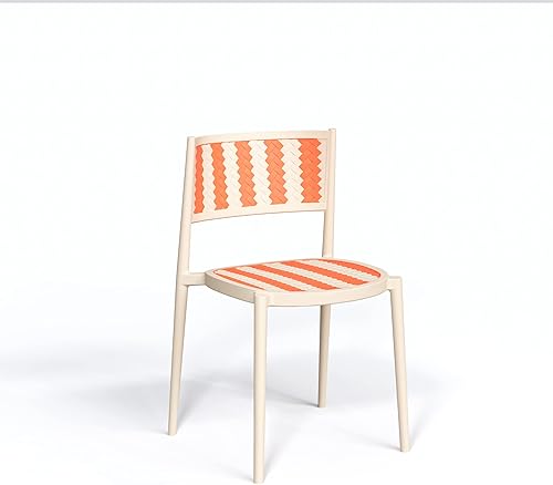 Juego de 4 sillas de comedor para patio al aire libre sillas de plástico modernas sillas de comedor sin brazos sillas de plástico de alta calidad