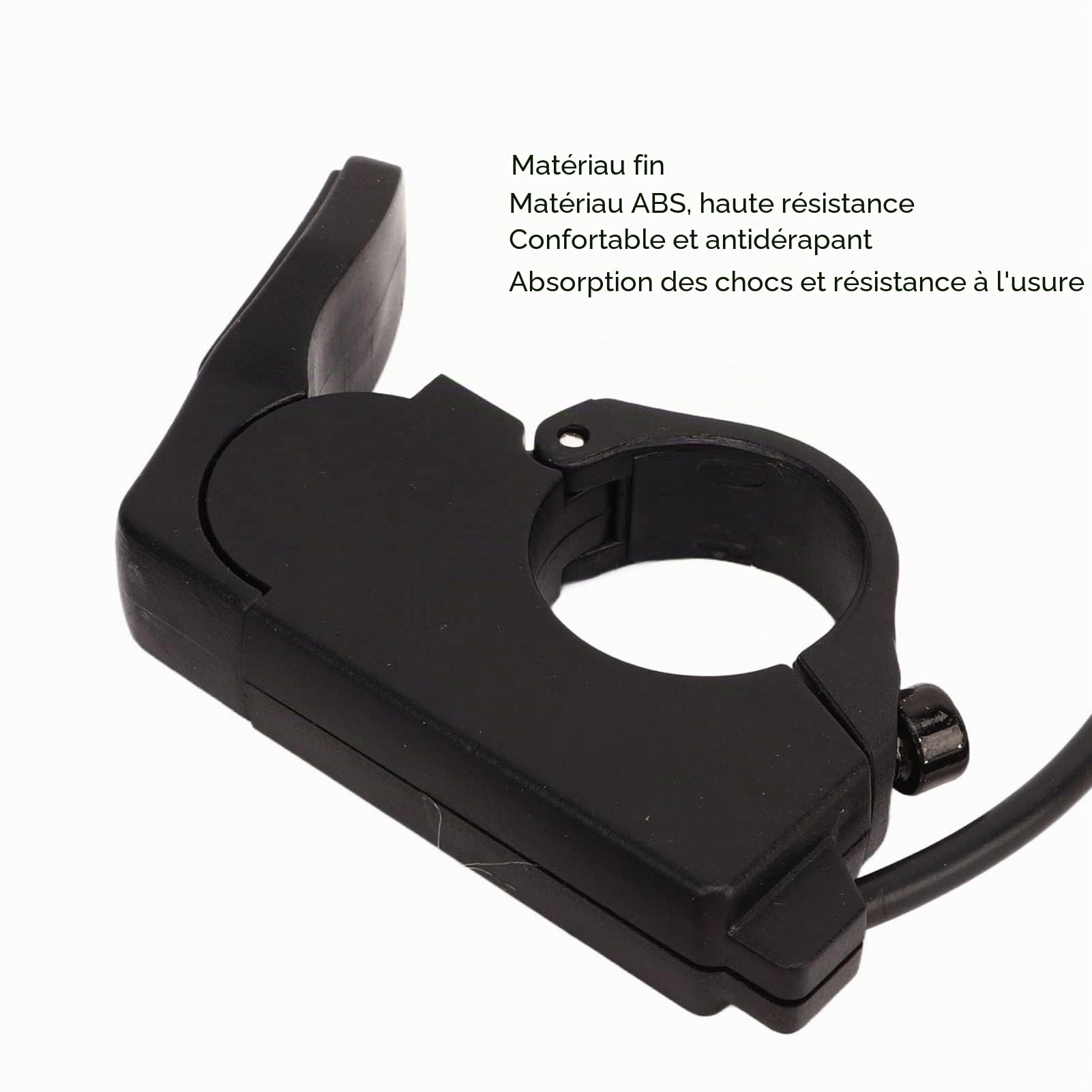 VGEBY Accélérateur de Pouce de Vélo électrique, Accélérateur de Pouce de Vélo électrique à Dégagement Rapide 109R Gauche Droite Accélérateur de Pouce de Conversion de Vélo