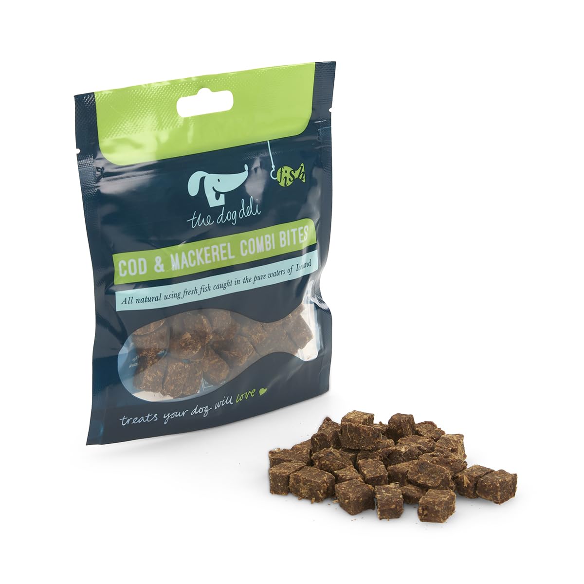 Petface Cod & Mackerel Combi Bites Dog Treats, Natural & Hypoallergenic, 60 g (Pack of 5), 1 count (Pack of 5) - Image 2