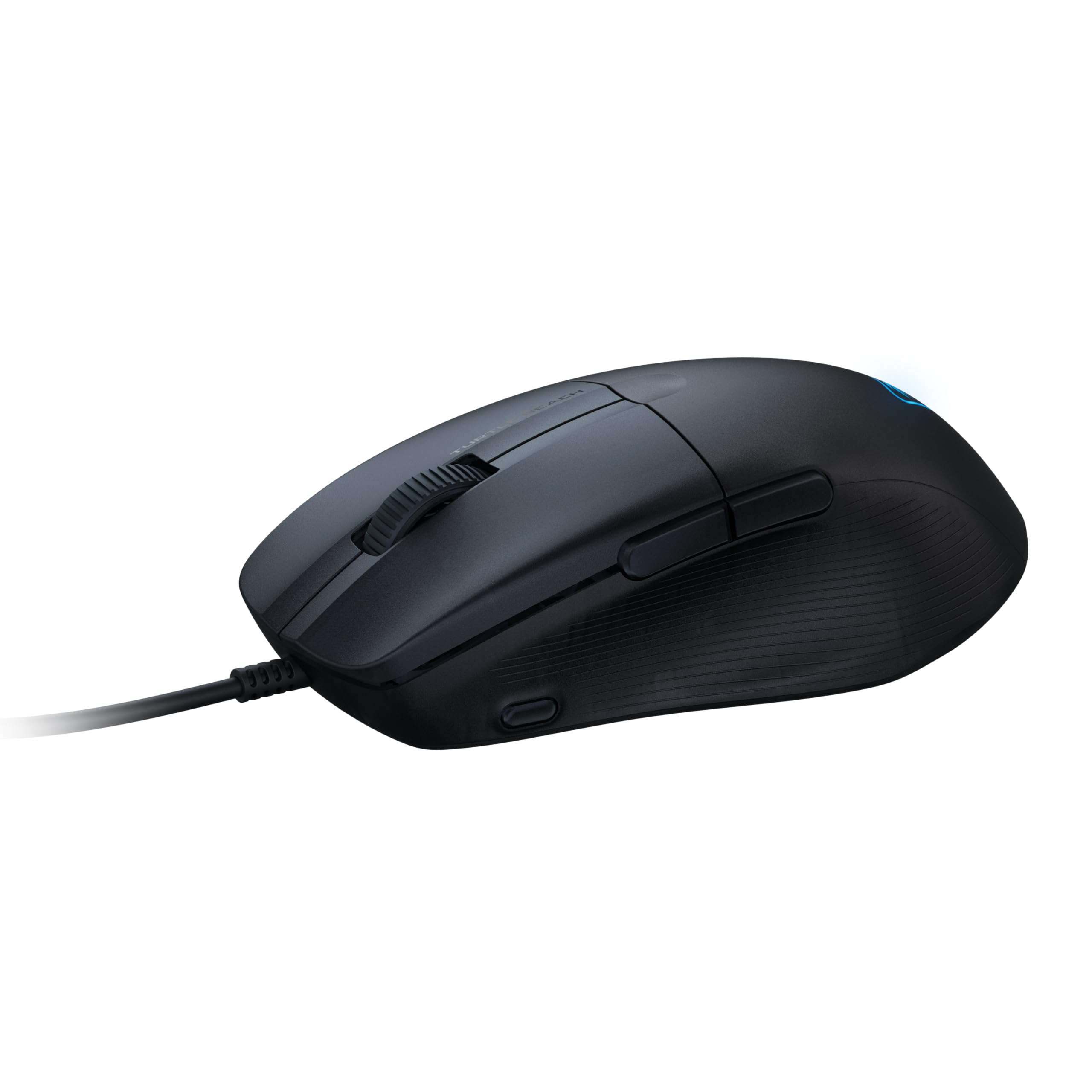 Turtle Beach Pure SEL - Souris Gaming Ergonomique ultralégère RGB, capteur Optique DPI 8K, Touches mécaniques, système de prétension, Patins en PTFE Pur, éclairage RGB - Noir