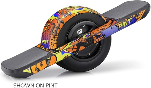 Vista 30 de Gráficos para OneWheel Pint, Zany Blue Design, solo calcomanías para guardabarros, diseños Earth SURF por Senge Graphics Inc. Azul
