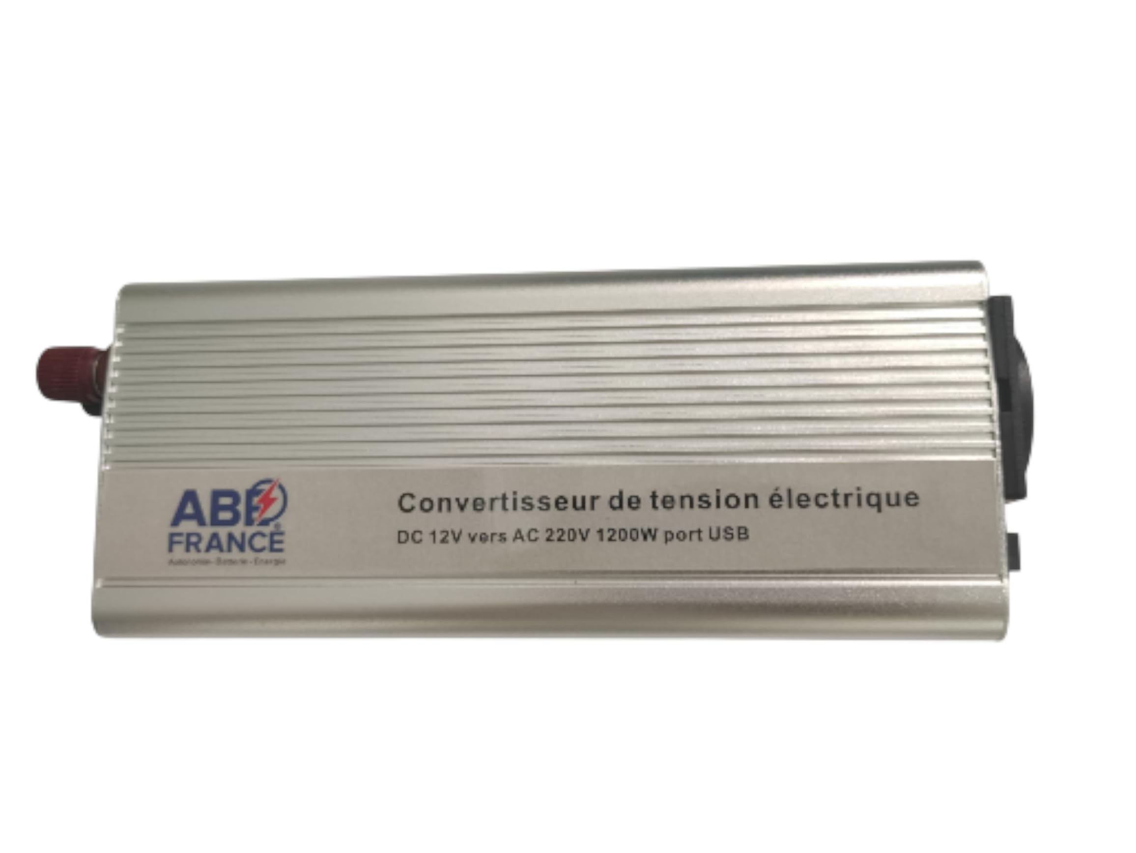 Convertisseur de Tension 12V vers 220V, 1200W, Onde modifiée, USB 5V, Protections intégrées
