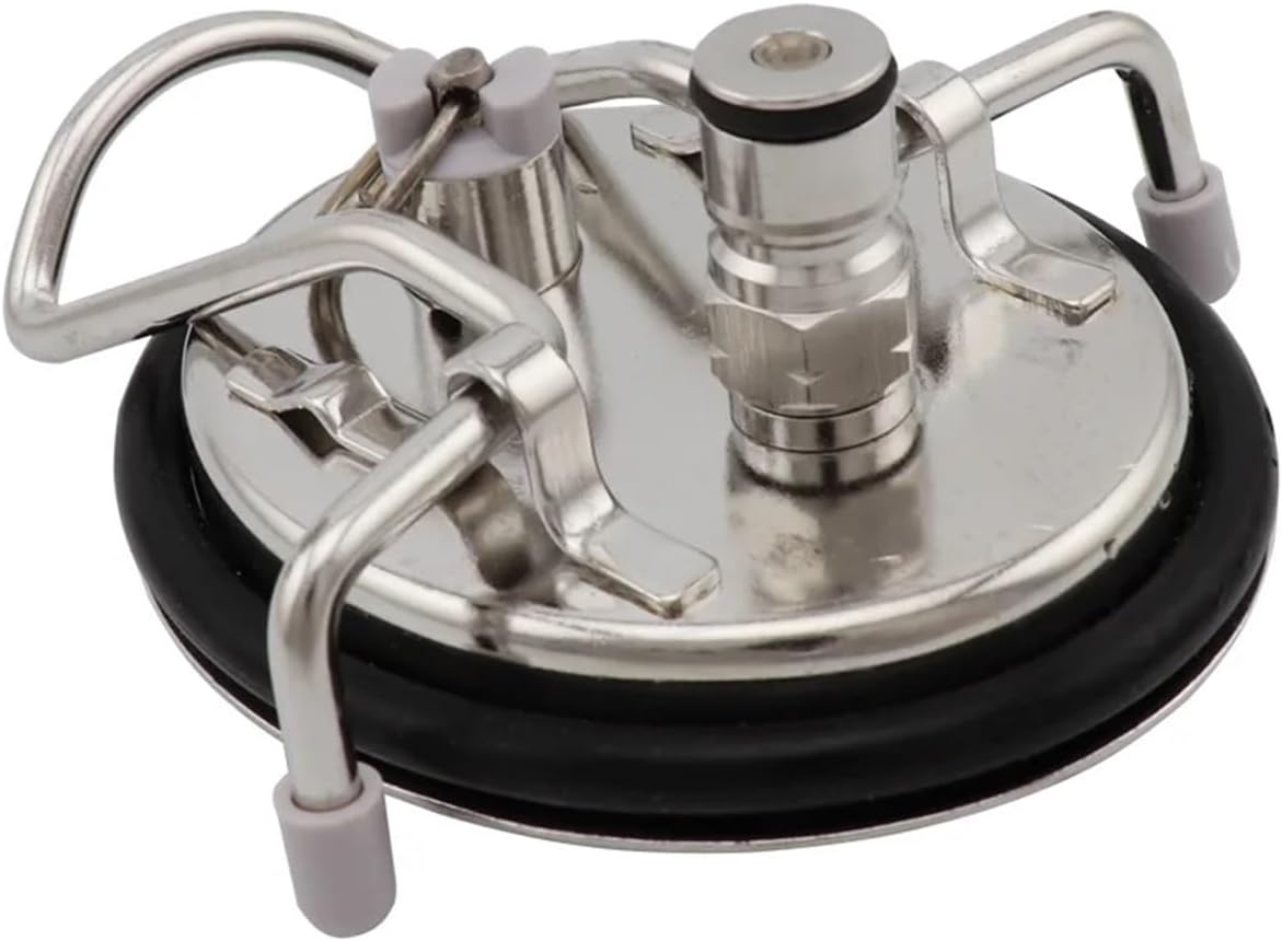 Brewing equipment Homebrew Draft Beer Soda Cornelius Keg Carbonation Lid with Ball Lock Gas Post Pressure Relief Valve O Ring Seal Bar Accessories Brewing equipment