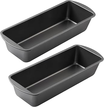 Loaf Pan, 2 Pack Baking Pan Mini Loaf Pans Bread Pans For Homemade Bread, Bread Loaf Pan Bread Baking Pan For Home Baking Bread Cake