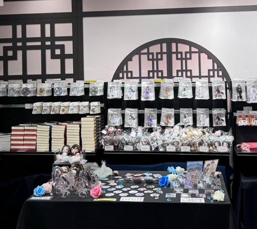 魔道祖師公式茶屋THEキャラcafe ランチョンマットコースター特典